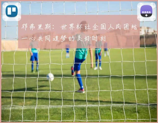 邓弗里斯：世界杯让全国人民团结一心共同追梦的美好时刻